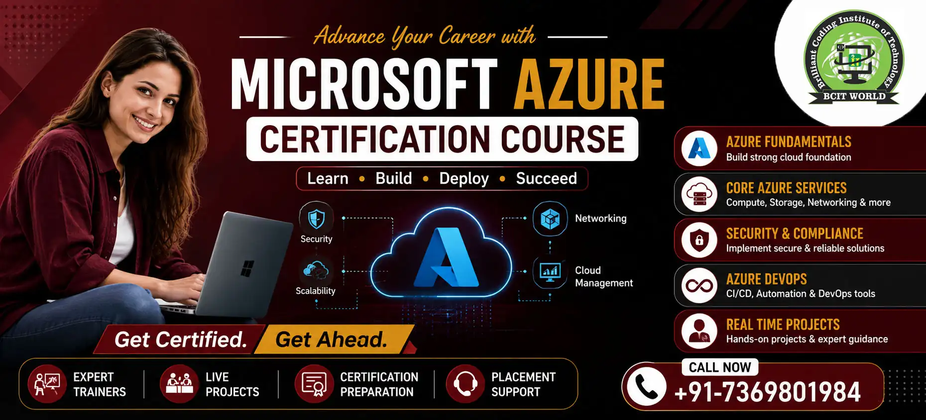 Microsoft Azure Certification Course at BCIT WORLD Patna