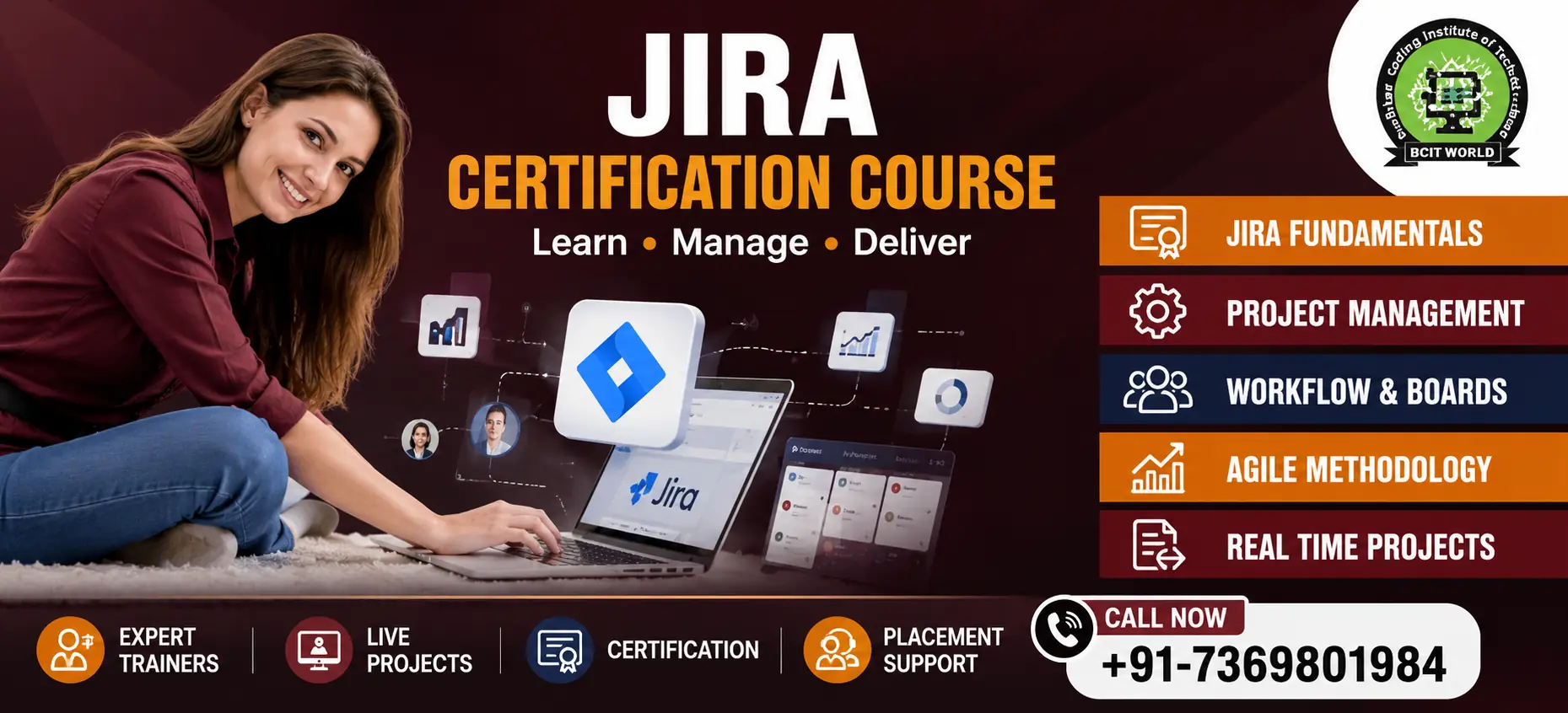 Jira Certification Course at BCIT WORLD Patna